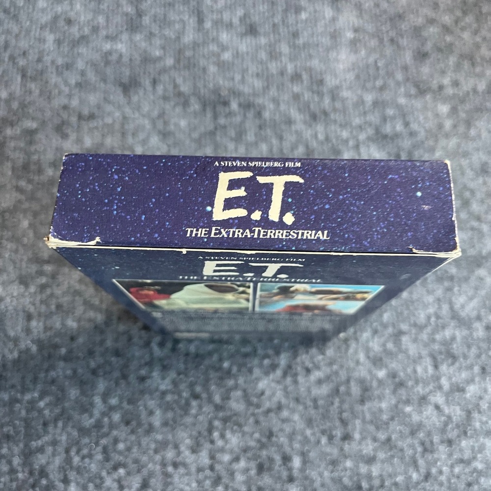 ET The Extra Terrestrial VHS 1988 MCA Home Video Green Flap 77012 Spielberg - Picture 5 of 9